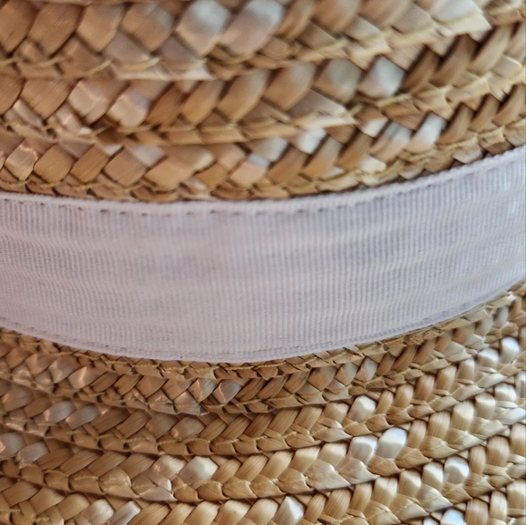 100% Natural Straw Sun Hat By Janie and Jack One Size - Picture 7 of 7